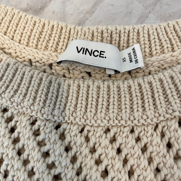 Vince Sleeveless 100% Colton Sweater Size XS - Picture 2 of 6